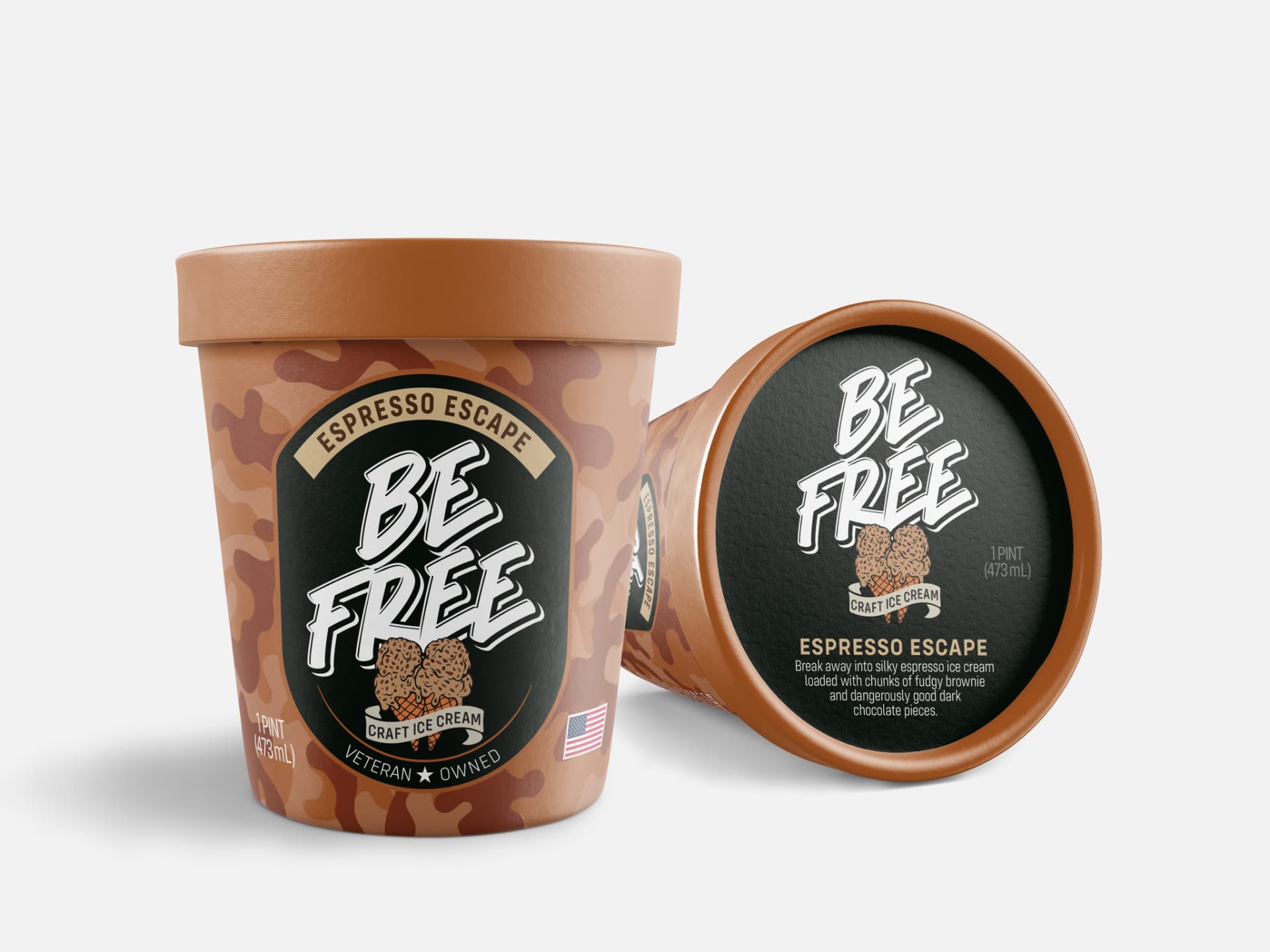 With Mix+Shine Marketing for Be Free Craft Ice Cream
