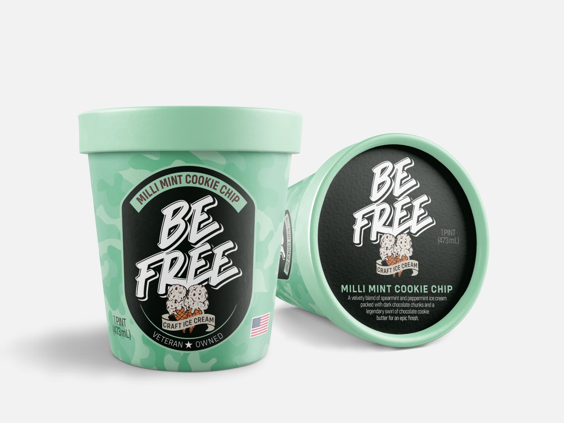 With Mix+Shine Marketing for Be Free Craft Ice Cream