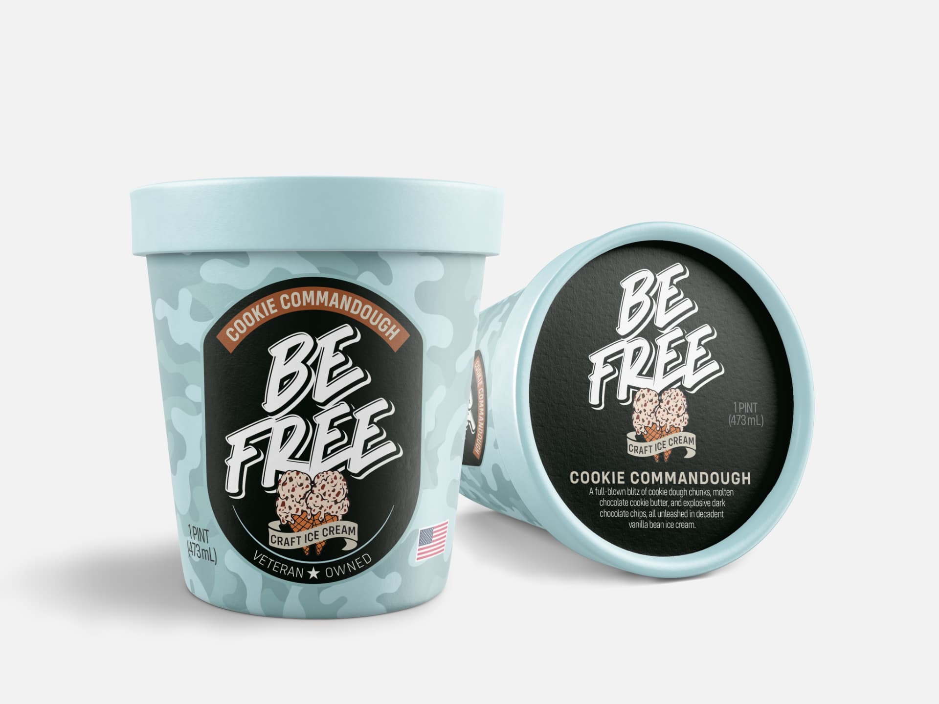 With Mix+Shine Marketing for Be Free Craft Ice Cream